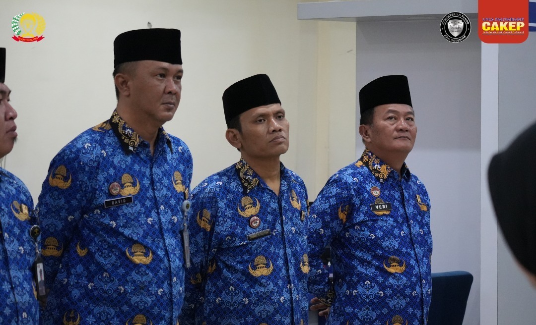 LPKA Kelas I Palembang ikuti Upacara Bendera Peringati Hari KORPRI ke-53 Tahun